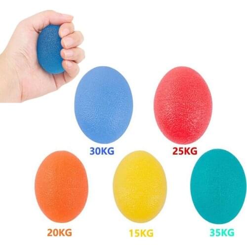 Fitness Equipment Workout Equipment Egg-shaped Grip Ball Finger Rehabilitation Training Ball Mouse Finger Exercise Ball Trainer
