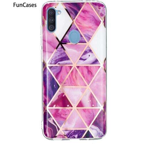 Cellphone Covers For coque Samsung M11 Protector Mosaic High Quality IMD Shell Wonderful Case Samsung cover A11 Phone Accessory