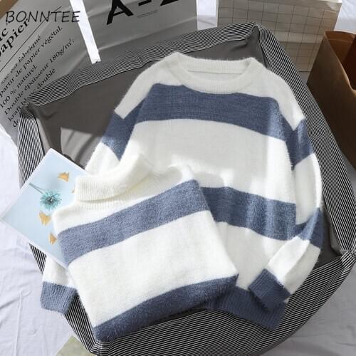 Pullovers Women Japan Style Lovely Simple Winter Fall Soft Daily Femme Knitwear All-match Fashion Loose Vintage Womens Sweater