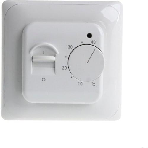 Floor Heating Thermostat Air Conditioner Temperature Controller Switch 16A AC 220V Mechanical Heating Thermostat