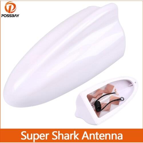 For Kia Rio K2 K3 Universal Car Super Shark Fin Roof Antenna Radio FM Signal Aerials Amplifier Auto Accessories Exterior Parts