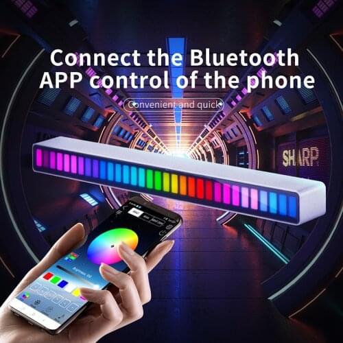 APP Control Pickup Rhythm Light Sound Control Music Atmosphere LED Light RGB Colorful Tube USB Energy-Saving Lamp Ambient Light