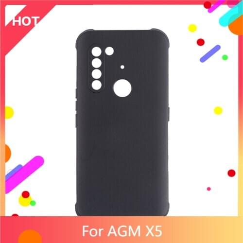 X5 Case Matte Soft Silicone TPU Back Cover For AGM X5 Phone Case Slim shockproof