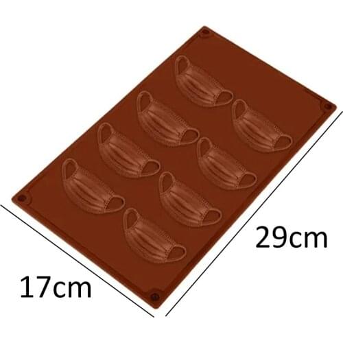 Funny Silicone Chocolate Mold Face Mask Mold Cake Molds Chocolate Silicone Molds DIY Mold Baking Equipment Baking Cakes Tool