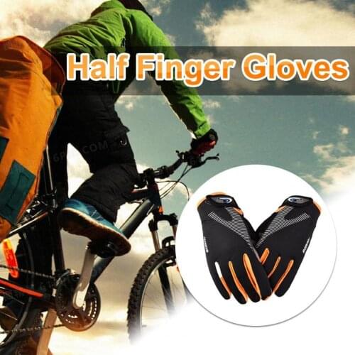 1 Pair Full Finger Gloves Breathable Touch Screen Ice Silk Antiskid Cycling Gloves for Climbing Outdoor Sports Travel перчатки