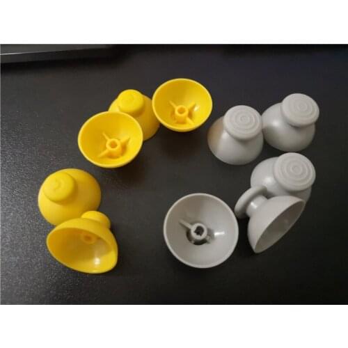 10pcs Analog Thumbstick Joystick Stick Cap Caps for Gamecube NG C GC controller Left and right thumbsticks