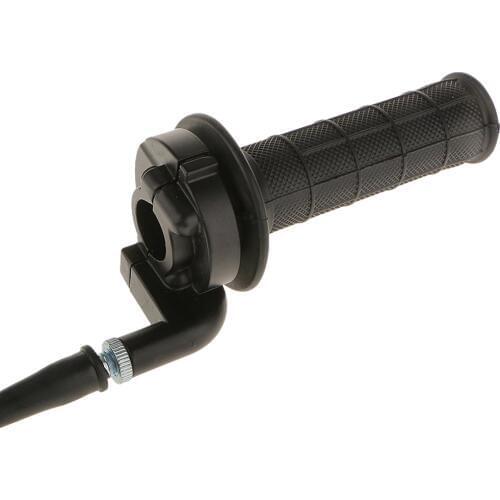 22mm Throttle Black Cable Adjuster Handle Clamp Assembly For 50cc 70cc 90cc 110cc 125cc ATV Mini Pocket Dirt Bike