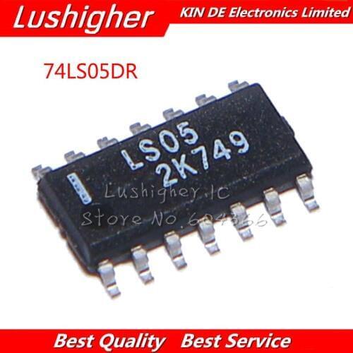 5pcs SN74LS05DR SOP-14 74LS05DR SOP14 74LS05 SOP SN74LS05D