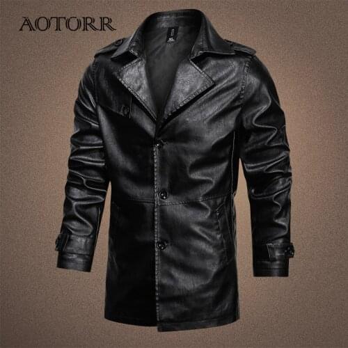 Aotorr Men's Classic Trench Coats