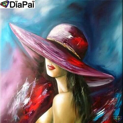 DiaPai 5D DIY Diamond Painting 100% Full Square/Round Drill "Beauty character" Diamond Embroidery Cross Stitch 3D Decor A22827