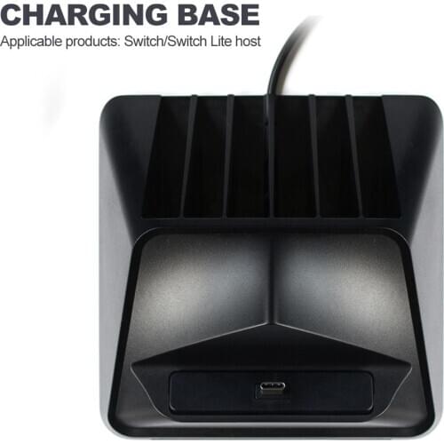 For Switch Lite Main Unit Charging Base Bracket Main Unit Charger Can Accommodate Game Discs