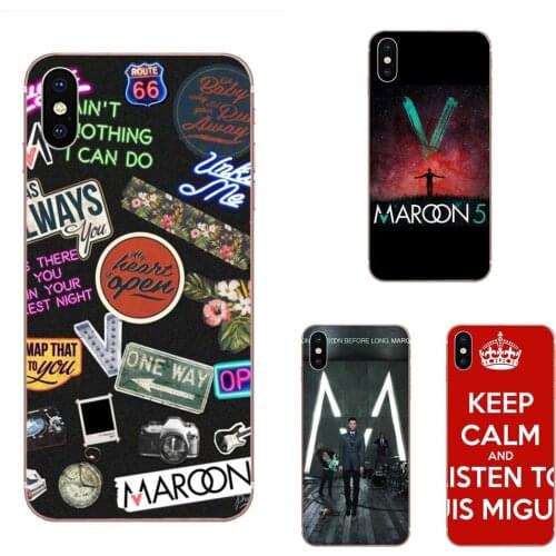 Maroon 5 For Samsung Galaxy A51 A71 A81 A91 A50 A50S A40 A40S A30 A30S A20S A20E A20 A10S A10 Soft TPU Personalized Pattern