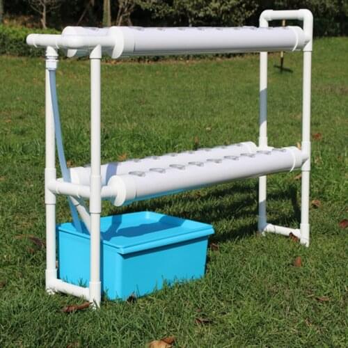 Family balcony pipe water planting soilless cultivation equipment hydroponic vegetable hydroponic pipe planting plant hydroponic