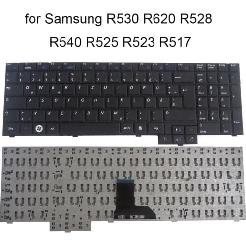 German laptop keyboard for Samsung NPR530 NP R530 R620 R528 R540 R525 R517 R523 RV508 GR GE qwerty notebook keyboards original
