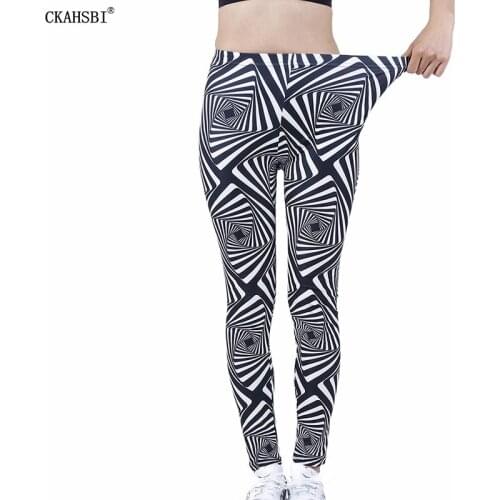 CKAHSBI Punk Sexy Women Leggings Gym Yoga Pants Fitness Ladies Workout High Waist Long Leggins Push Up Pants Spandex Trousers