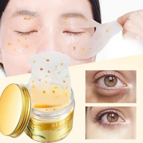Golden Osmanthus Eye Patch Water Lock Moisturizing Replenishing Eye Skin Moisture Glycerin Osmanthus Essence 140g