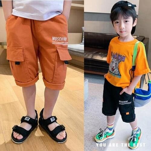 Boys Children Shorts Summer Fashion Kids Pants Clothes Child Boy Casual Shorts Teens Overalls Clothing 4 6 8 10 12 14 Years