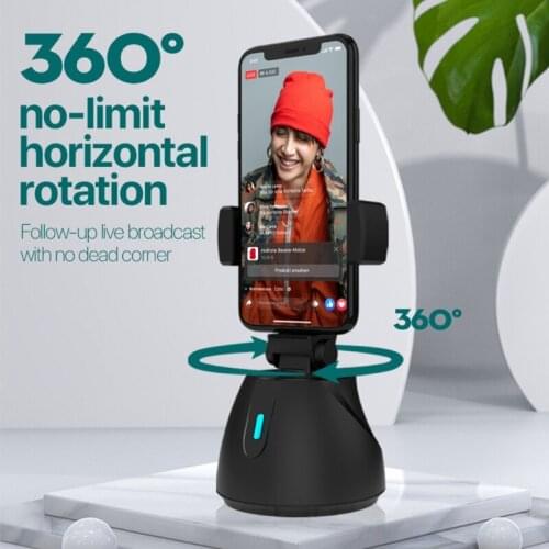 Smart Face Tracking Selfie Stick Tripod All-in-one Objects Track Holder Camera Gimbal 360° Rotation for Vlog Live Video Record
