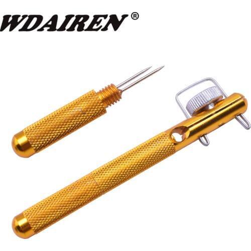 WDAIREN Full Metal Fishing Hook Knotting Tool & Tie Hook Loop Making Device & Hooks Decoupling Remover Carp Fishing Accessories