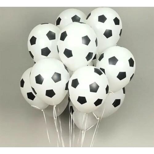 15PCS 12 Inch Thicken Soccer Balls Football Latex Balloons Birthday Party Decor Kids Childrens Toys Football Theme Party Globos