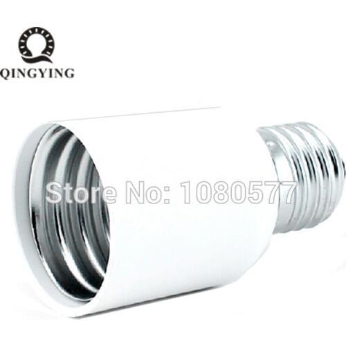 2pcs E27 to E40 Lamp Holder Converter E27-E40 Led Lamp Bulb Base Conversion Socket Light Adapter Light Base Holder