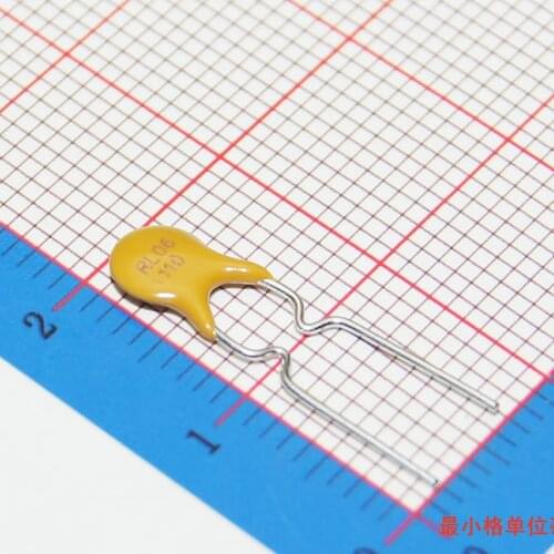 20pcs, DIP Resettable Fuse 1.1A 6V, PTC Resettable Fuses, fuse 6V 1.1A