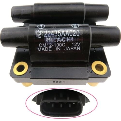 22435-AA020 22435AA020 CM12-100D Auto Ignition Coil Pack for Subaru Forester Impreza Legacy 2.0L CM12-100C CM12-100D Original