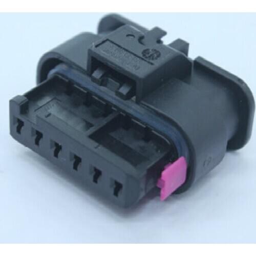 5Pcs/lot 6Pin Female Black Tyco connector 1-1670919-1