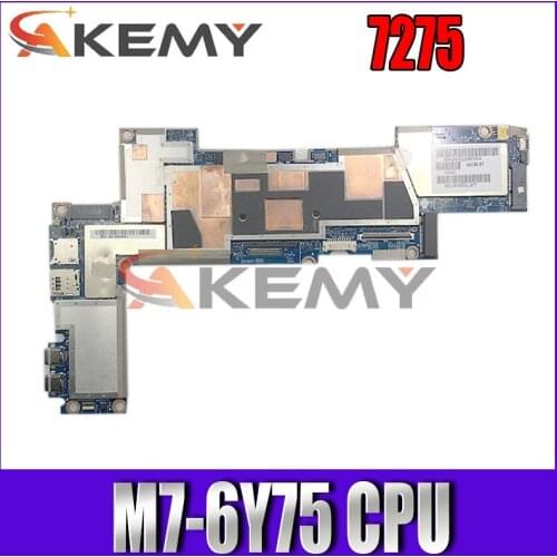 Akemy CN-0Y5RX8 0Y5RX8 Y5RX8 Main board for dell latitude 7275 laptop motherboard M7-6Y75 CPU 8G memory onboard