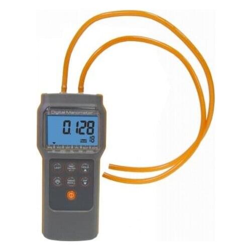 AZ82062 Digital Manometer High Accurary Pocket Size 6 Psi Economic Pressure Gauge Differential Pressure Meter Tester
