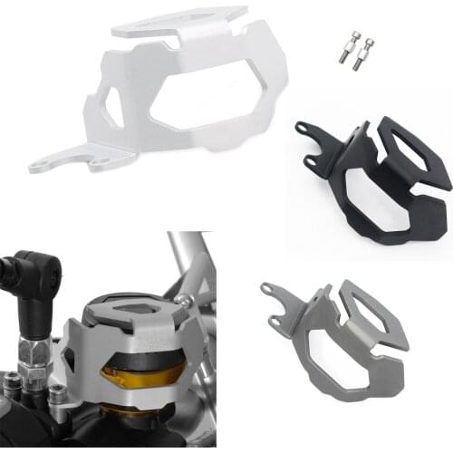 Front Brake Fluid Reservoir Guard Cover For BMW F800GS 2013-2017 Aluminum Black/Silver/Gray