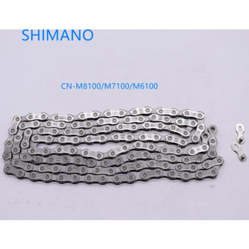 SHIMANO DEORE XT CN M8100 SLX M7100 DEORE M6100 Chain 12s Mountain Bike Bicycle Chain 126L Bicycle Original Shimano