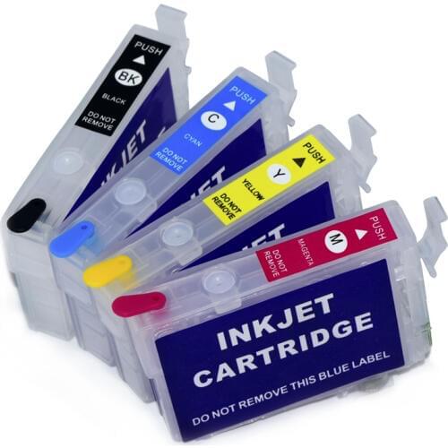 T200 200XL Refill Ink Cartridge for Epson XP100 XP200 XP300 XP400 XP310 XP410 WF2510 WF2520 WF2530 WF2540 Printer