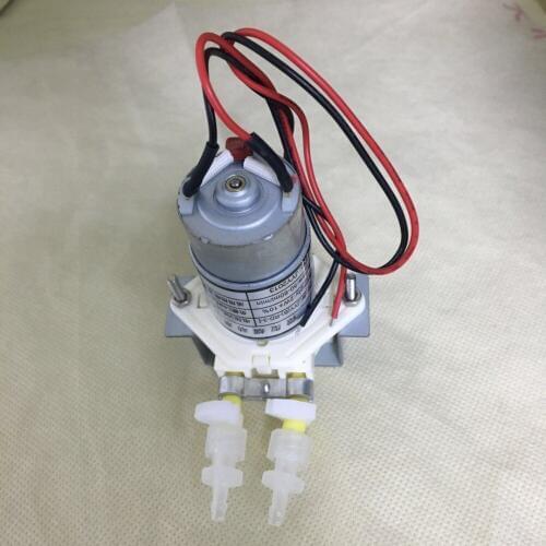 Dx5 dx7 ink pump 4.4w jyy for galaxy allwin crystaljet xenons wit-color thunderjet zhongye injet printer 24v dc 50-60ml liquid