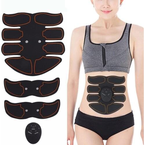 Electric Muscle Stimulator ems Wireless Buttocks Hip Trainer Abdominal ABS Stimulator Fitness Body shaping Massage Equipment
