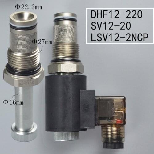 2Bit 2 Through Insert Solenoid Hydraulic Valve with Normally Closed Thread DHF12-220 SV12-20 LSV12-2NCP