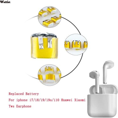 Lithium Polymer 400909 401012 501012 Rechargeable Battery For i7s/i8/i9/i12TWS Bluetooth Headset MP3 MP4 Speaker Smart Wear