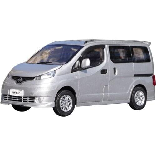 1/18 Alloy Die-casting Simulation Car Model Nissan NV200 Commercial Vehicle Adult Collection Toys for Children Family Display