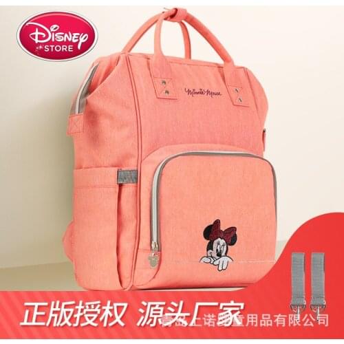 Disney Mickey Mommy Bag Fashionable Multifunctional Large Capacity Waterproof Backpack Maternity Bag