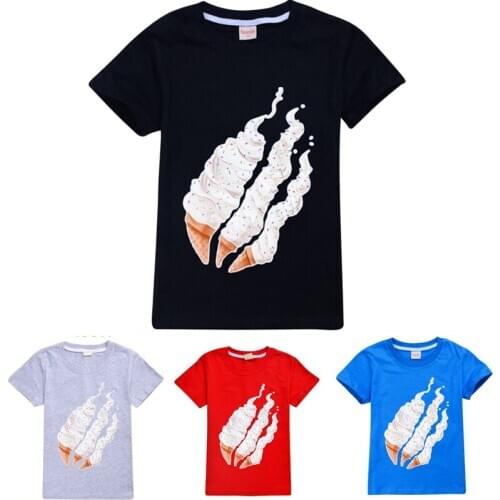 Juvenile Summer PRESTONPLAYZ T-Shirts for Girls Boys Preston Playz Short Sleeve T Shirt Tops Children Cotton Sports Leisure Tees