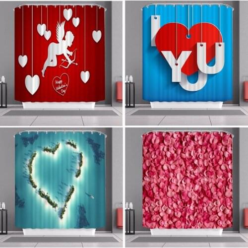 New Beautiful flowers curtains bathroom shower curtain and rug sets shower curtain floral shower curtains shower curtain sets