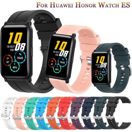 20mm Soft Silicone Strap For Huawei Honor Watch ES Bracelet Sport Watchband For Xiaomi Haylou LS02 For Amazfit Bip S Wrist Strap