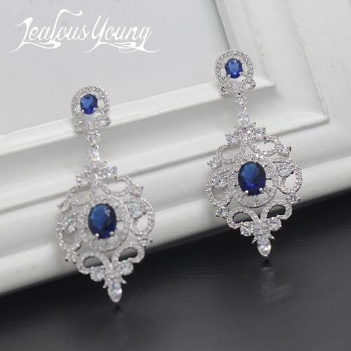 Luxury Jewelry Dangle Earrings For Women Party Geometric Fashion Drop Earring New Arrival Trendy Earrings Wedding Aretes AE081