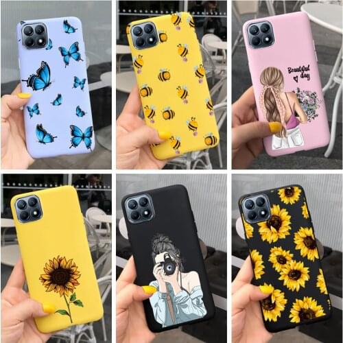 Silicone Case For Oppo Reno4 SE Case PEAM00 Colorful Flower Soft TPU Back Cover For Oppo Reno 4 SE 4SE Phone Cases Fundas 6.43