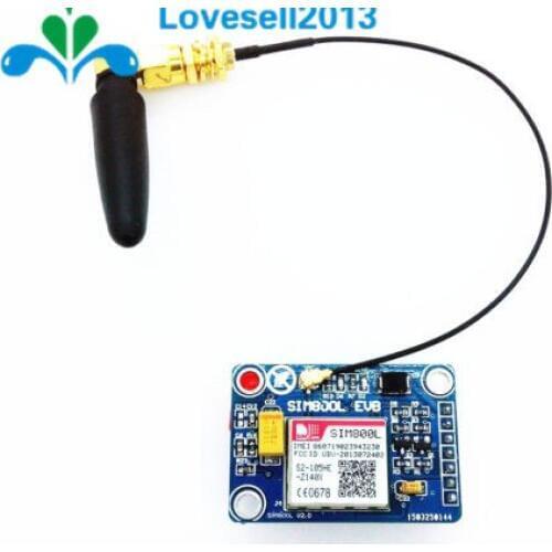 SIM800L V2.0 5V Wireless GSM GPRS MODULE Quad-Band W/ Antenna Cable Cap M105