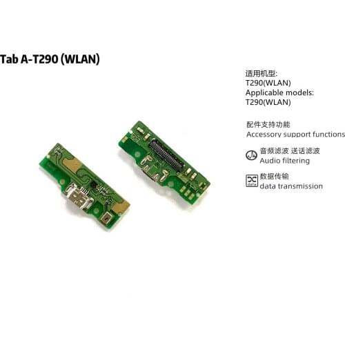 USB Charging Dock Jack Plug Socket Port Connector Charge Board Flex Cable For Samsung Galaxy Tab A 8.0 2019 SM-T290 T290