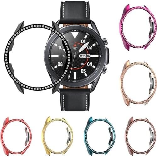 PC Protective Case For Samsung Galaxy Watch 3 41mm 45mm Smart Watch Cover Edge Frame Bumper Protector Shell Watch3 Accessories