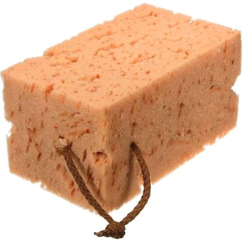 1 Pcs Car Wash Sponge Extra Large Cleaning Honeycomb Sponge Yellow Tools Coral Auto Supply Wash Thick Absorbent Automobile I9A3