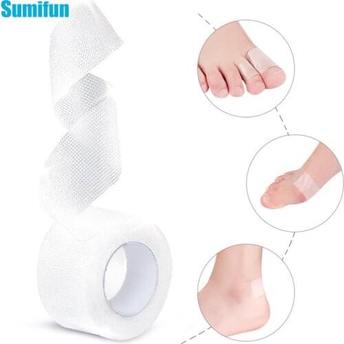 1pcs Transparent Multi-functional Bandage Foot Heel Patch Medical Rubber Plaster Self-adhesive Elastic Tape Foot Skin Care Tool