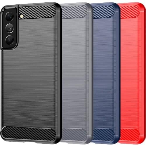 Silicone Cover For Samsung Galaxy S21 FE Case For Samsung S21 FE Cover Shockproof TPU Protective Phone Bumper For Samsung S21 FE